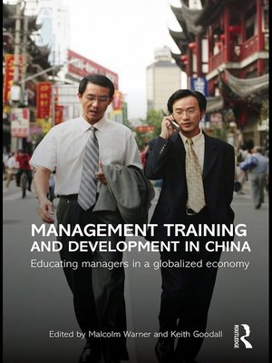 cover image of Management Training and Development in China